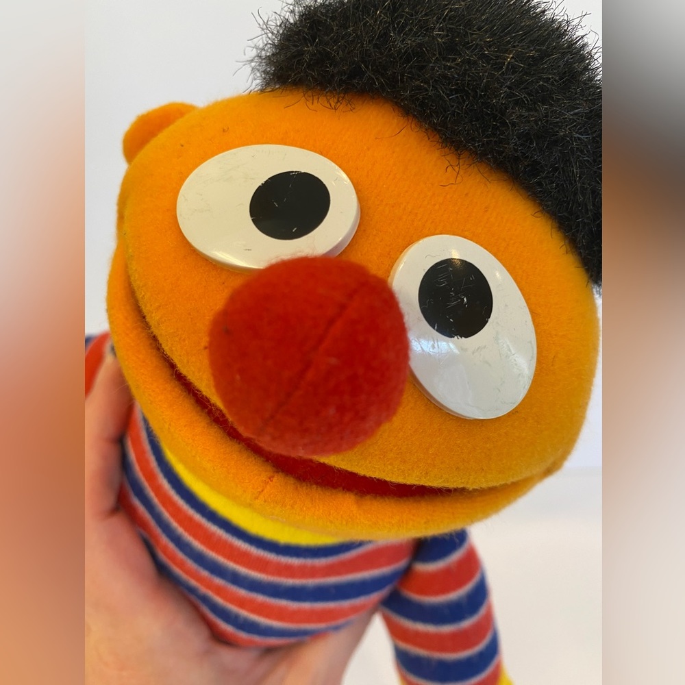Vintage Applause Sesame Street Muppet Character Ernie